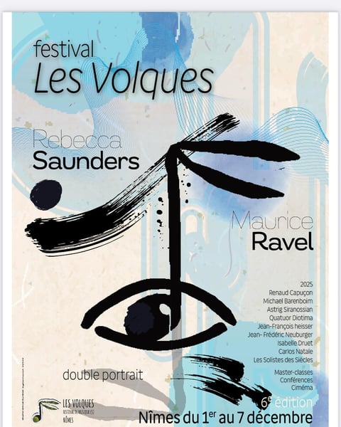 Affiche festival Les Volques 2025