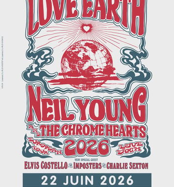 Neil Young et The Chrome Hearts Festival de Nîmes