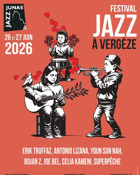 Jazz à Vergèze 2026 affiche