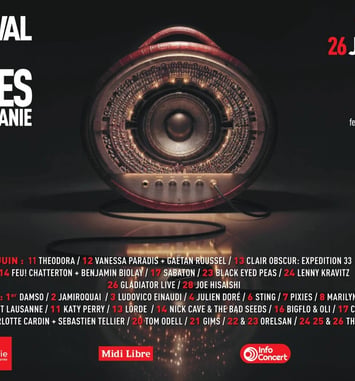 Festival de Nimes 2026 affiche