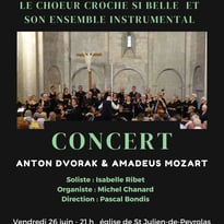 Le Chœur Croche Si Belle et son ensemble instrumental : Dvořák et Mozart