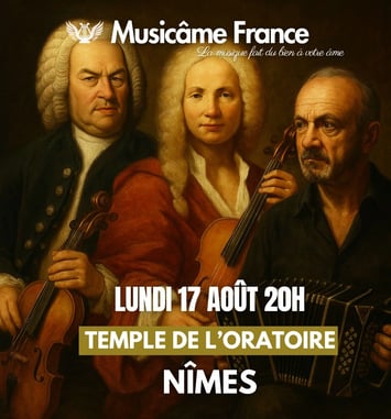 Concert de l’Ensemble Musicâme France — Bach, Piazzolla & Vivaldi