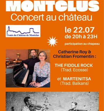 Concert au Château de Montclus