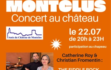 Concert au Château de Montclus
