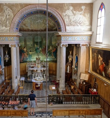 Visite de la chapelle des Pénitents Blancs