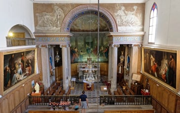 Visite de la chapelle des Pénitents Blancs