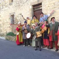 Animation musicale avec le groupe musical médiéval "OSCO"