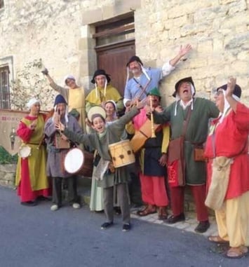 Animation musicale avec le groupe musical médiéval "OSCO"