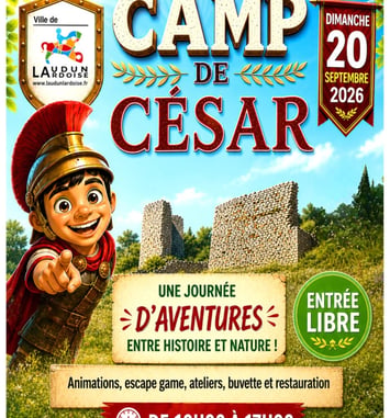 Aventure et patrimoine au Camp de César