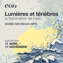 Exposition "Lumières et ténèbres : la fascination de l'eau"