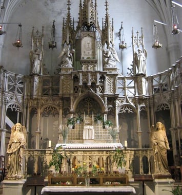 Ouverture de la chapelle Sainte-Eugénie