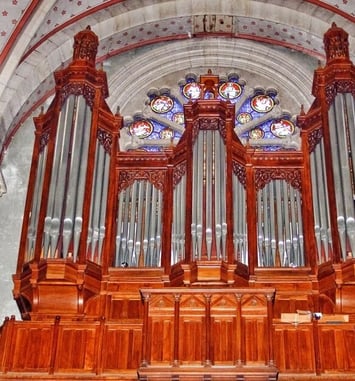 Audition d'orgue par Bernard Broudet
