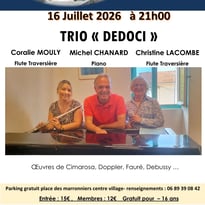 Concert Trio DEDOCI — Musica Roque (7ᵉ édition)
