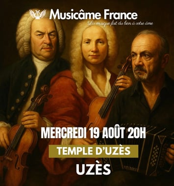 Concert de l'Ensemble Musicâme France — Bach, Piazzolla, Vivaldi