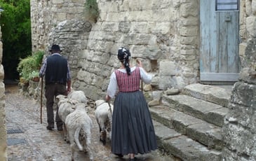 Animations traditionnelles dans les rues