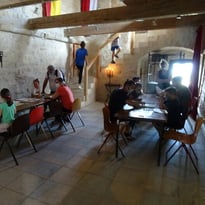 Atelier d'écriture et jeux du Moyen Âge