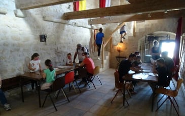 Atelier d'écriture et jeux du Moyen Âge