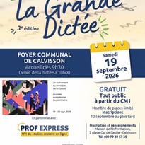 La grande dictée de Calvisson