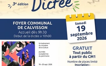 La grande dictée de Calvisson