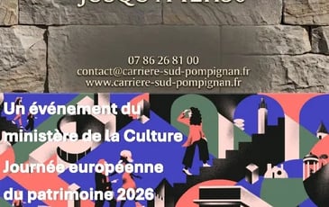Visite guidée de la carrière sud Pompignan