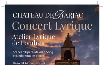 Concert de musique lyrique - Atelier lyrique de Londres
