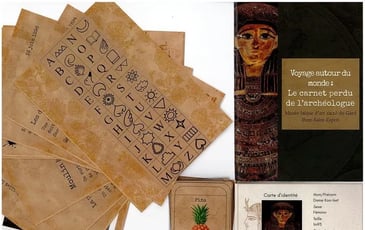Le carnet perdu de l'archéologue