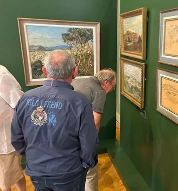 Visite flash de l'exposition « Villeneuve lez Avignon. Vues et monuments emblématiques »
