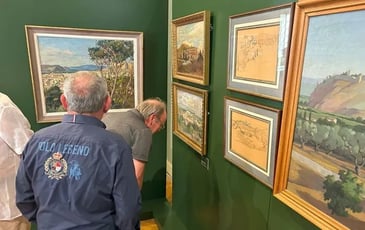 Visite flash de l'exposition « Villeneuve lez Avignon. Vues et monuments emblématiques »