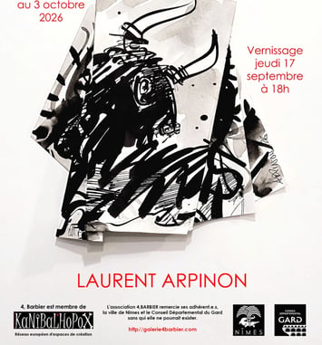 Exposition personnelle Laurent Arpinon