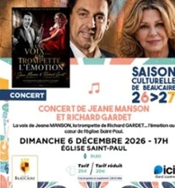 Concert de Jeane Manson et Richard Gardet