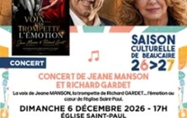 Concert de Jeane Manson et Richard Gardet