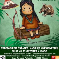 Une seule flèche : théâtre, magie & marionnettes pour les 3-6 ans
