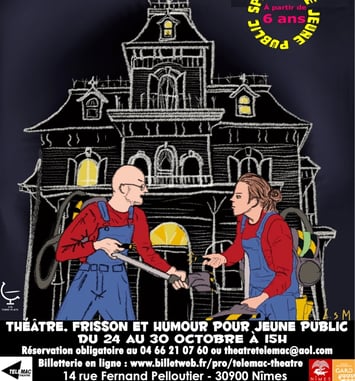 Le Manoir aux Fantômes Théâtre, frisson & humour pour les 6-12 ans
