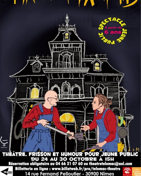 Le Manoir aux Fantômes Théâtre, frisson & humour pour les 6-12 ans