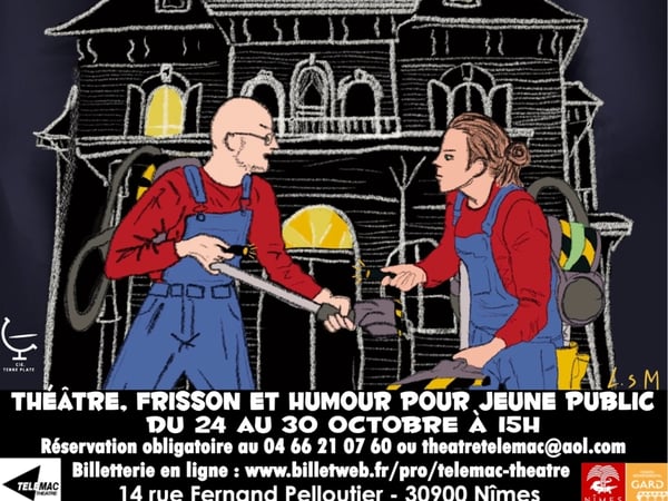Le Manoir aux Fantômes Théâtre, frisson & humour pour les 6-12 ans