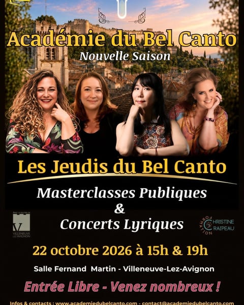 Concert lyrique de l'Académie du Bel Canto