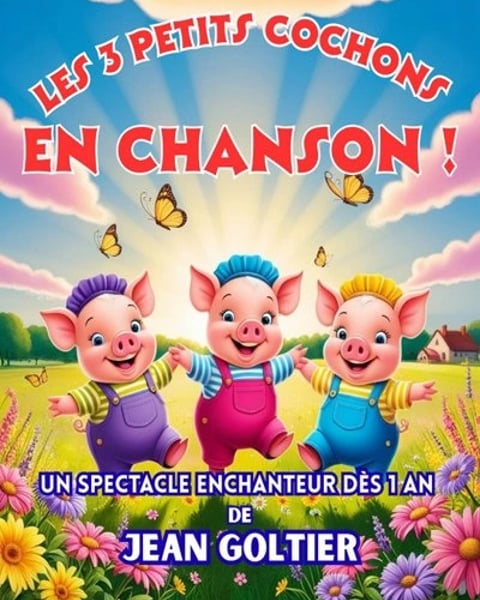Les trois petits cochons en chanson !