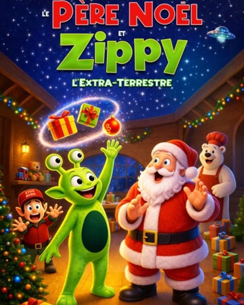 Le Père Noël et Zippy l'extraterrestre