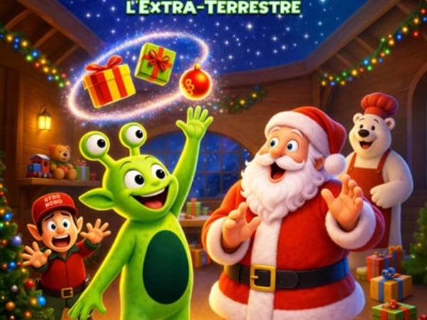 Le Père Noël et Zippy l'extraterrestre